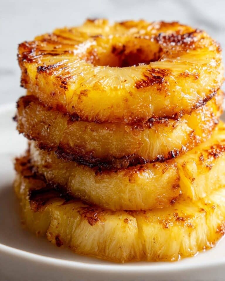 Air Fryer Caramelized Pineapple Recipe