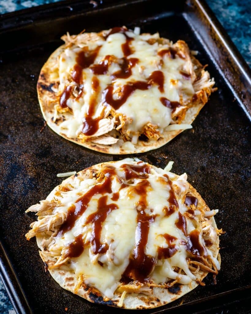 BBQ Chicken Tostadas Recipe