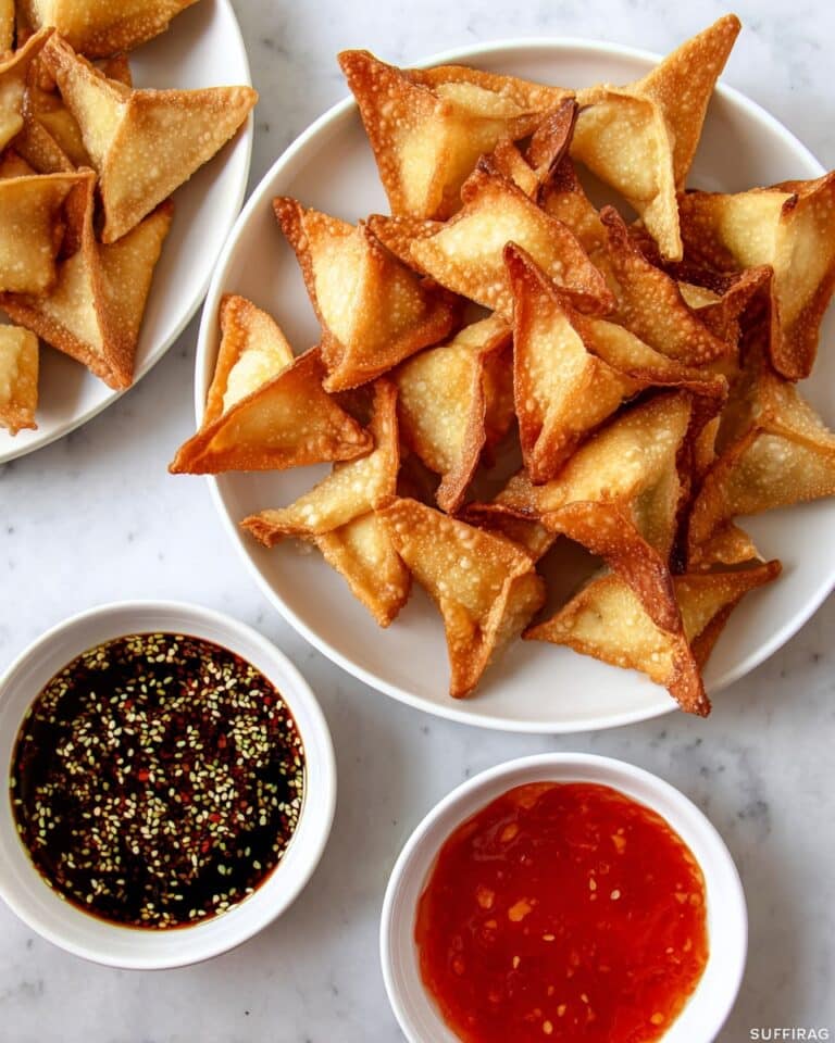 Air Fryer Cream Cheese Wontons Recipe