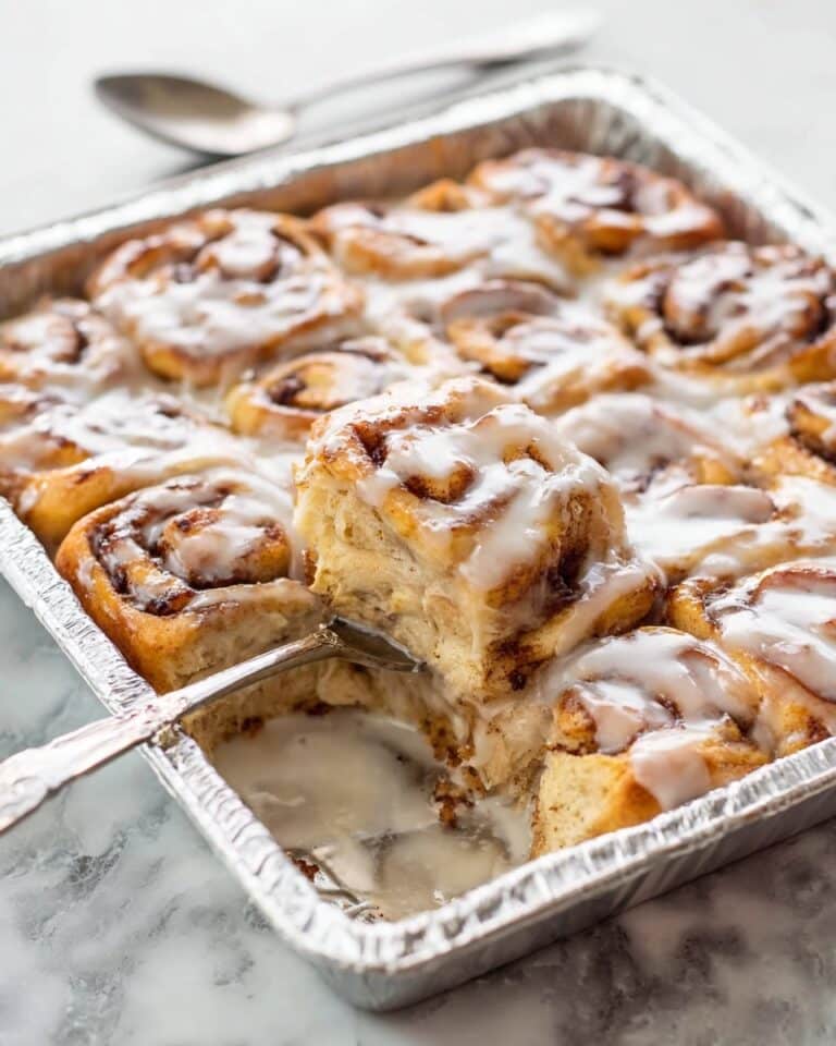 Pumpkin Cinnamon Roll Casserole Recipe