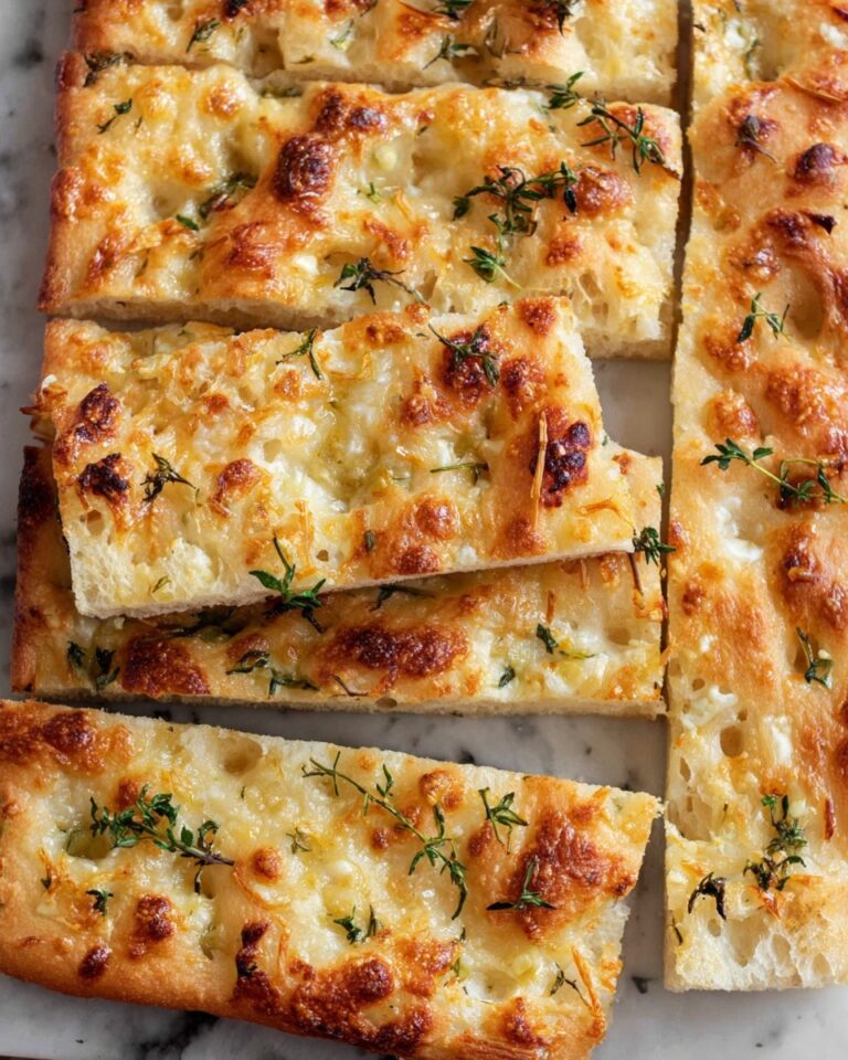 Gruyère & Thyme Italian Focaccia Recipe