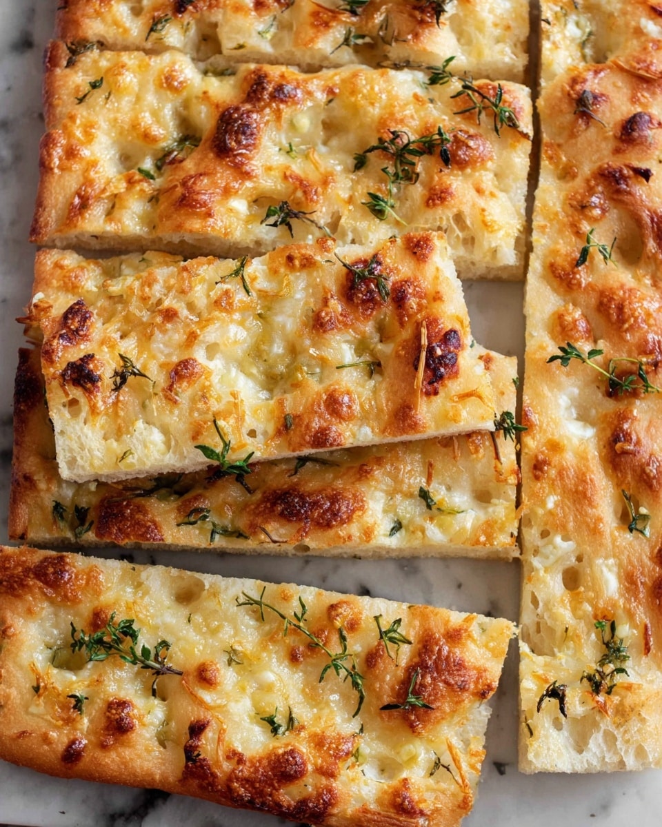 Gruyère & Thyme Italian Focaccia Recipe