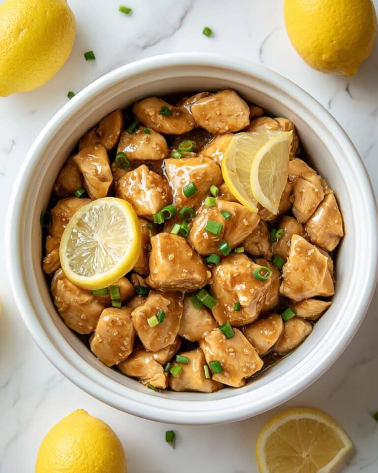 Crockpot Chinese Lemon Chicken Recipe