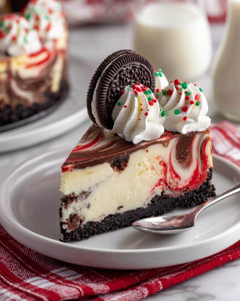 Christmas Red Velvet Cheesecake Recipe