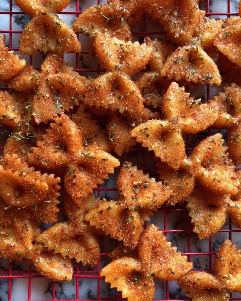 Air Fryer Pasta Chips Recipe