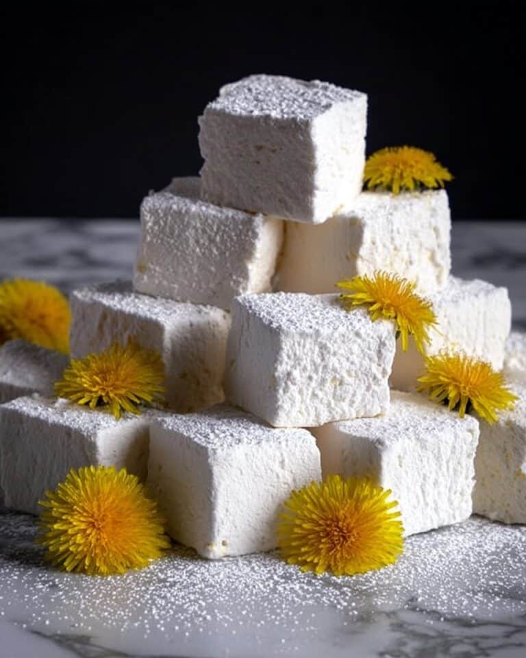 Dandelion & Honey Marshmallows Recipe