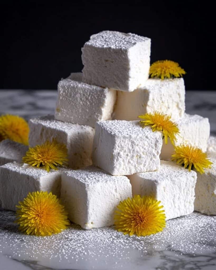 Dandelion & Honey Marshmallows Recipe
