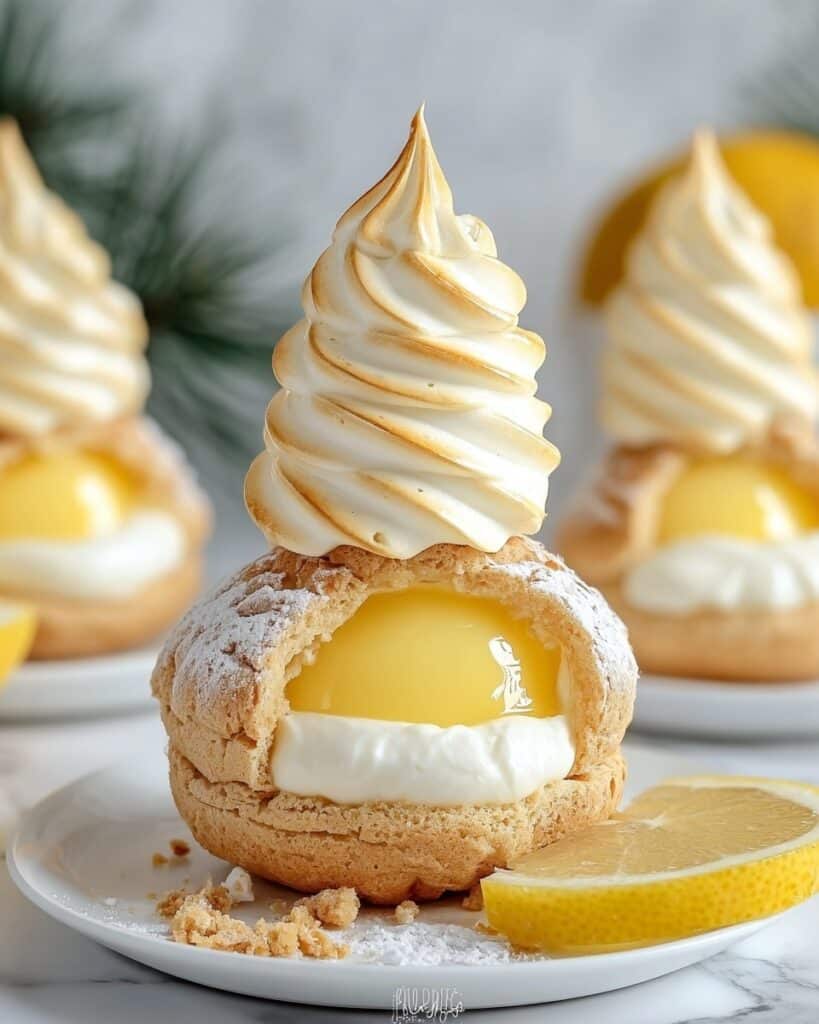 Lemon Cream Puffs Recipe