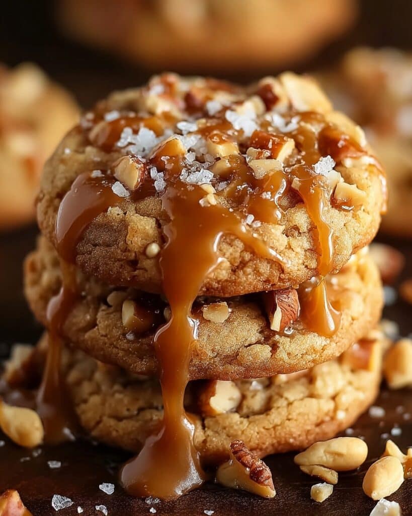 Salted Caramel Crunch Cookies Recipe