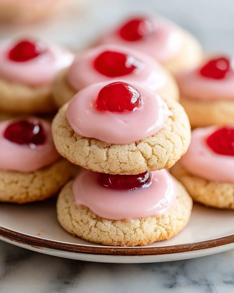 Almond Cherry Cookies Recipe