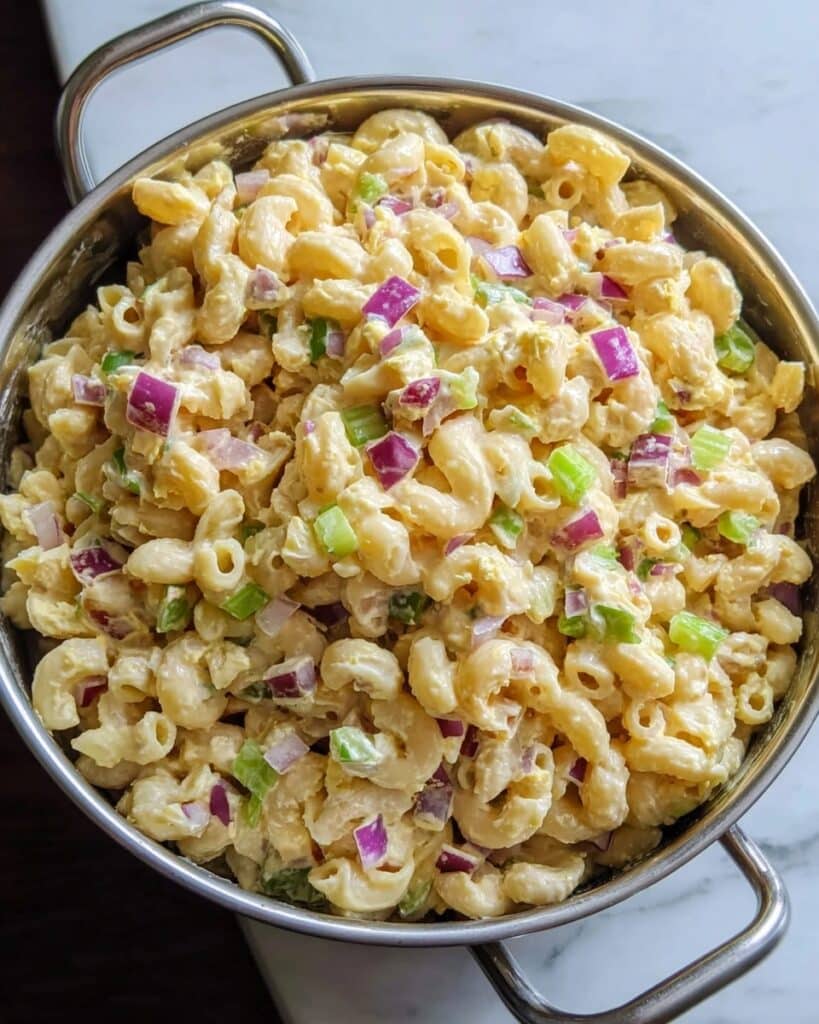 Deviled Egg Pasta Salad Recipe