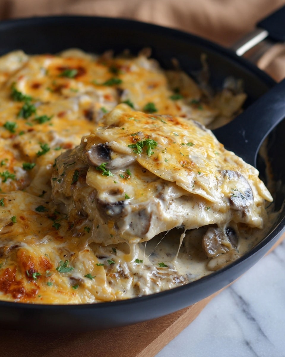 One Pan Sour Cream Chicken Enchilada Skillet Recipe