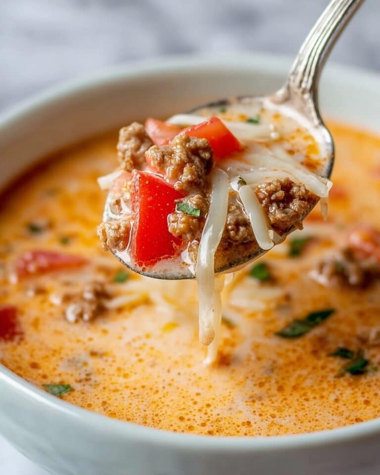 Tasty Queso Keto Taco Soup Recipe