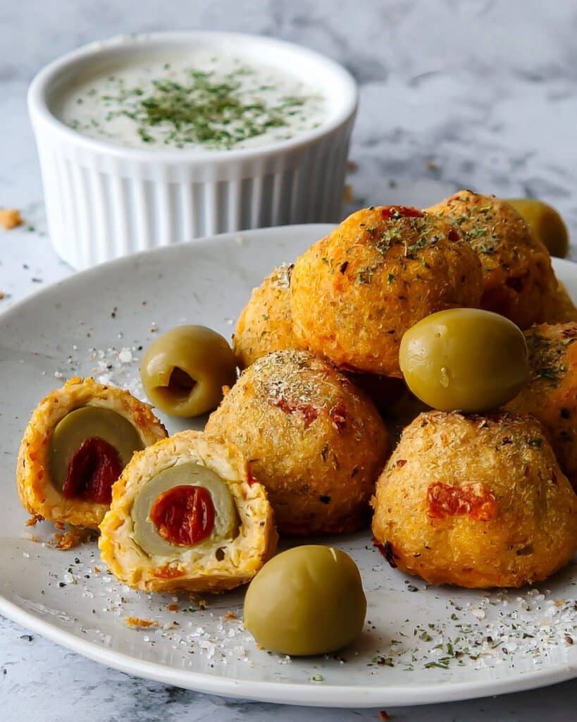 Olive Cheese Balls Recipe
