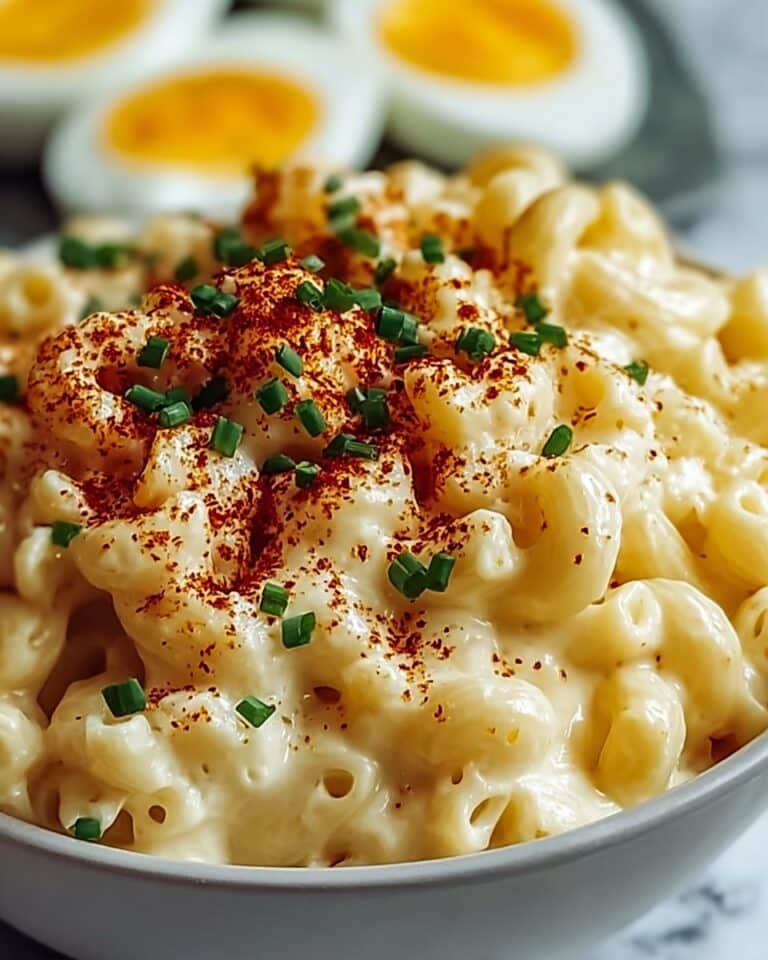 Deviled Egg Macaroni Salad Recipe