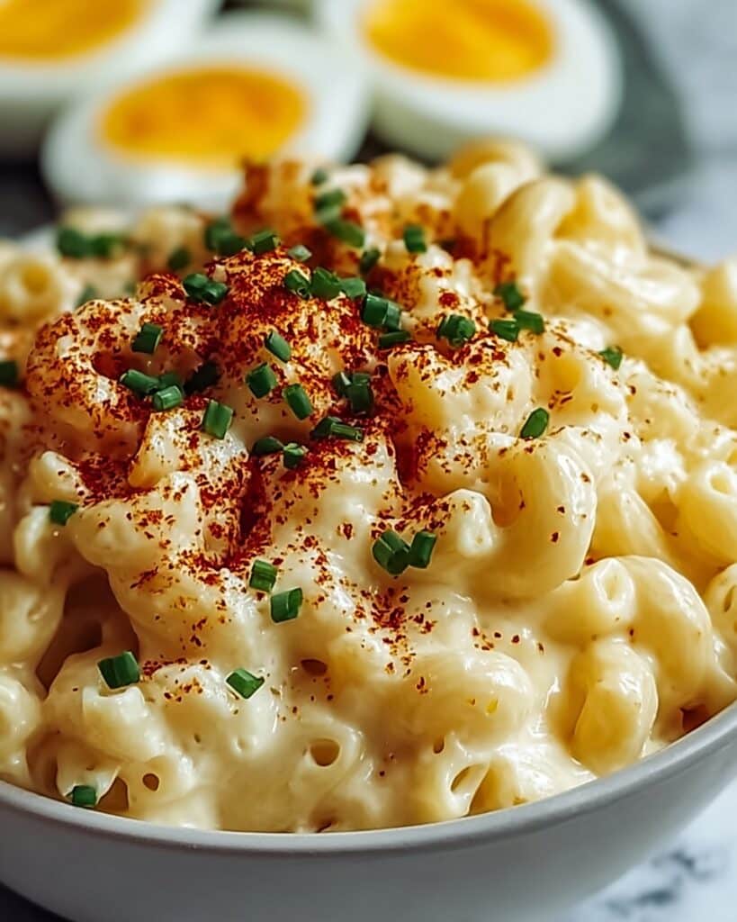 Deviled Egg Macaroni Salad Recipe