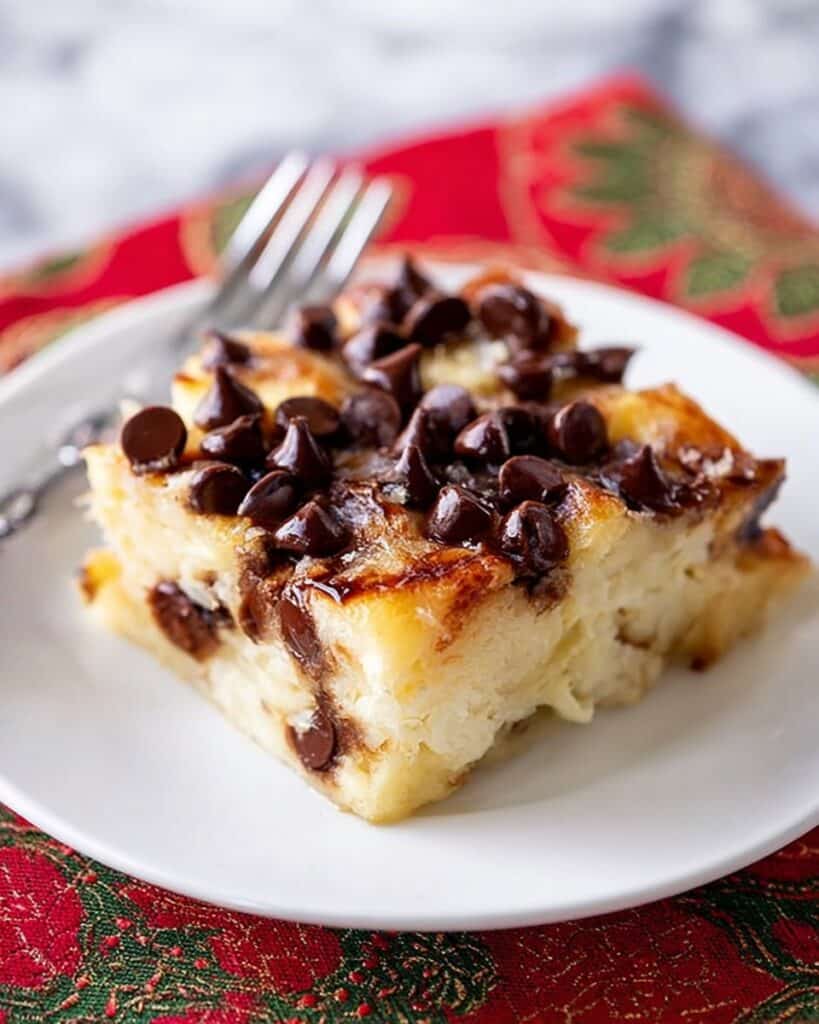 Chocolate Croissant Breakfast Bake Recipe