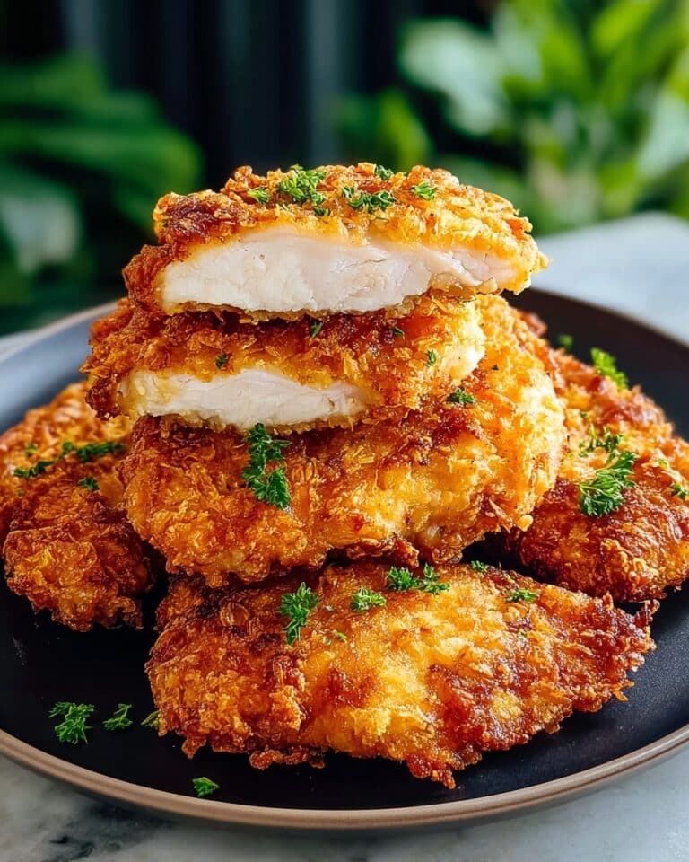 Air Fryer Parmesan Crusted Chicken Recipe