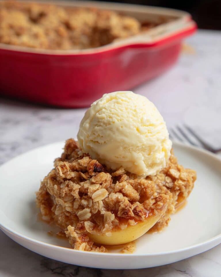 Mini Apple Crisp Baked Apple Halves Recipe
