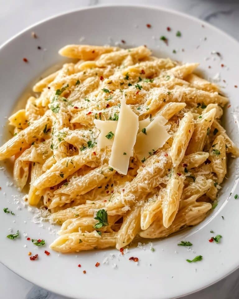 One Pot Creamy Garlic Pasta Recipe