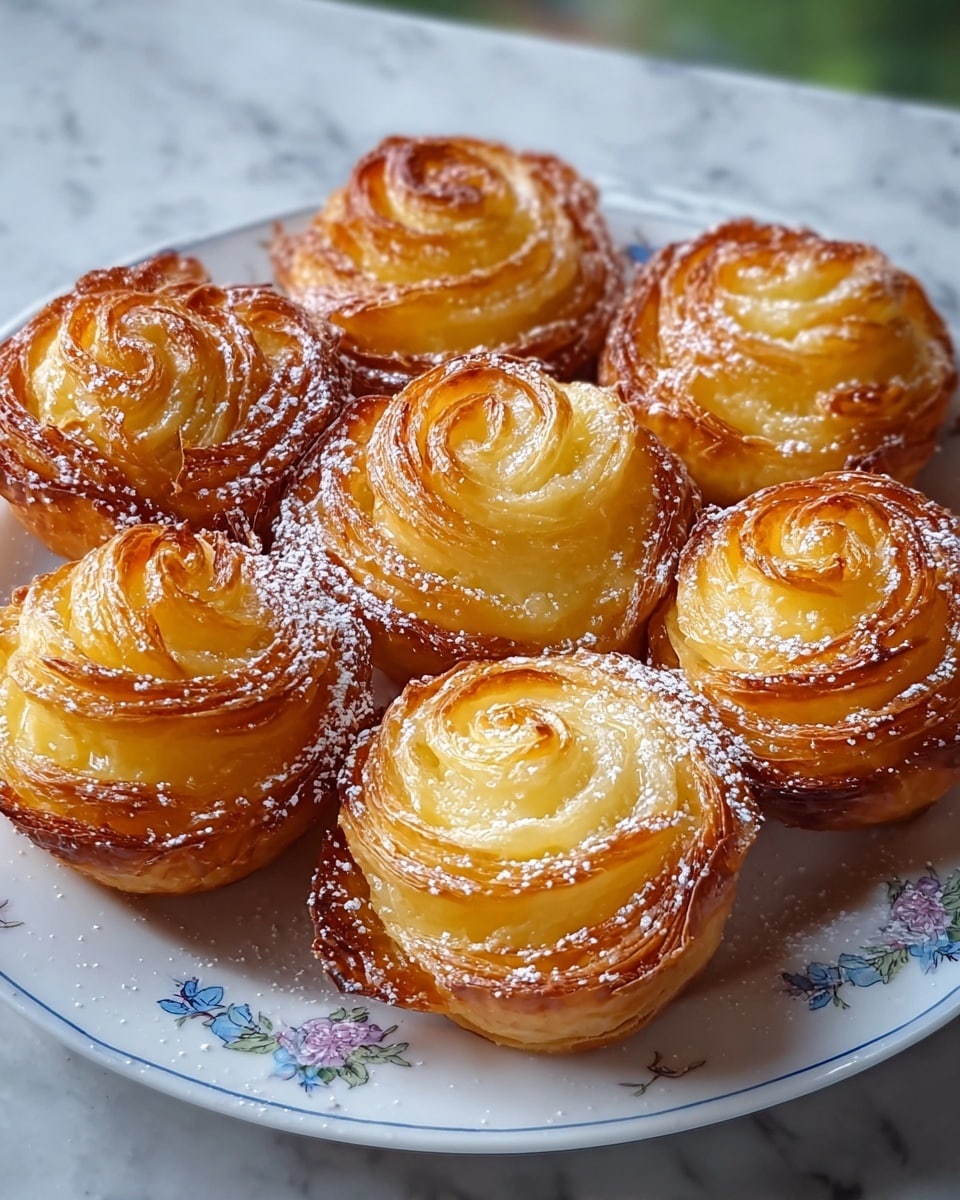 Peach Pie Cruffins Recipe