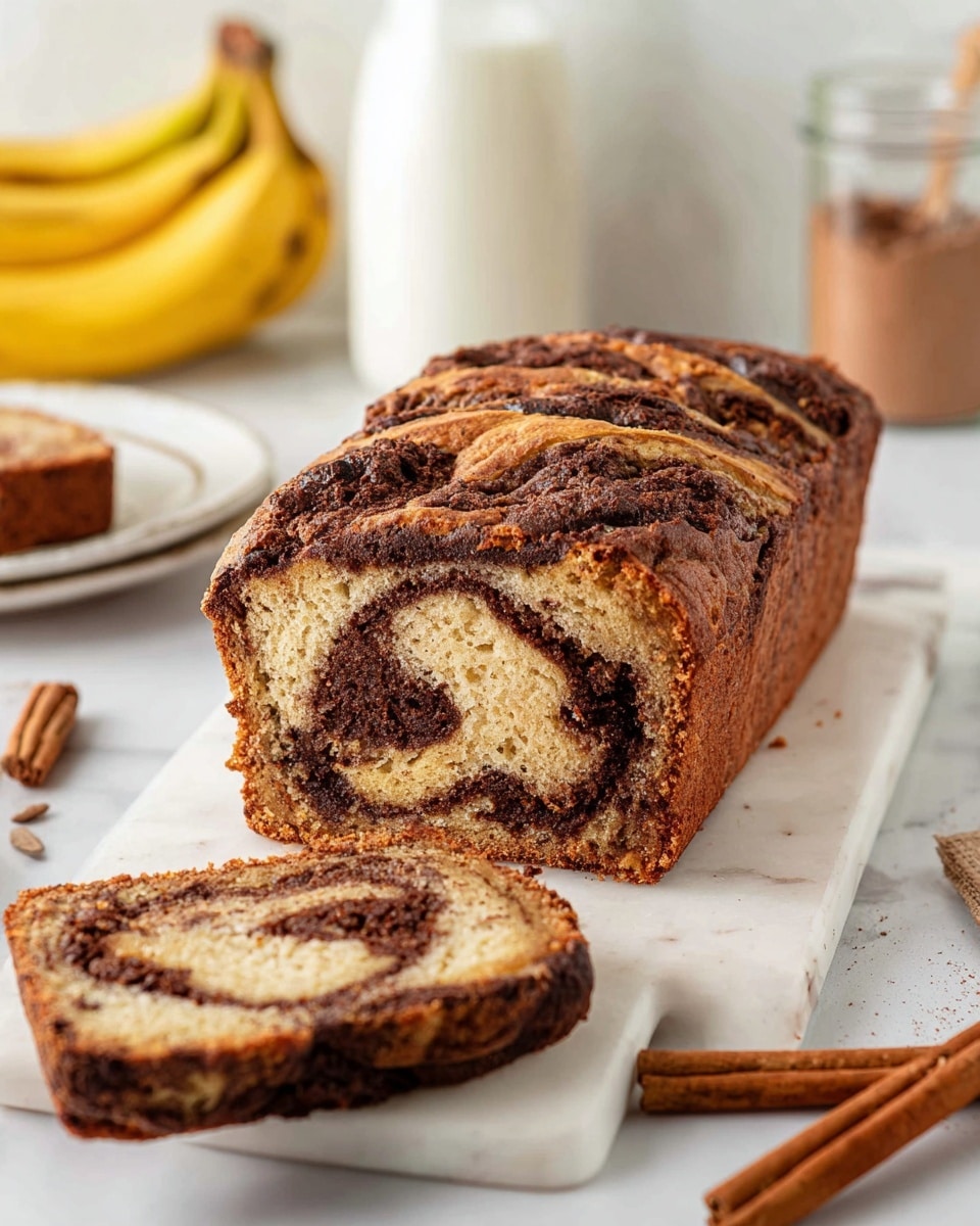 Cinnamon Roll Banana Bread Recipe
