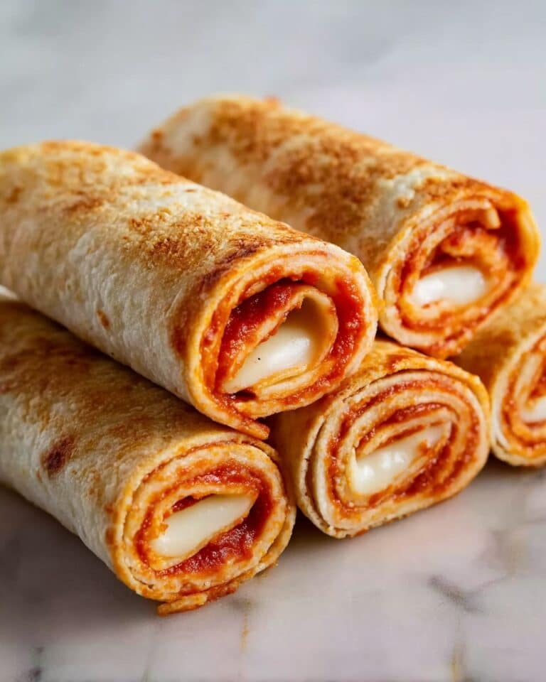 Easy Air Fryer Pizza Roll Ups Recipe