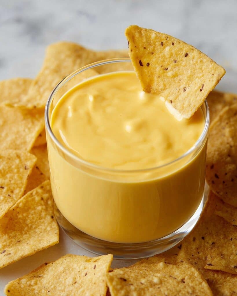 Creamy Nacho Cheese Dip Recipe