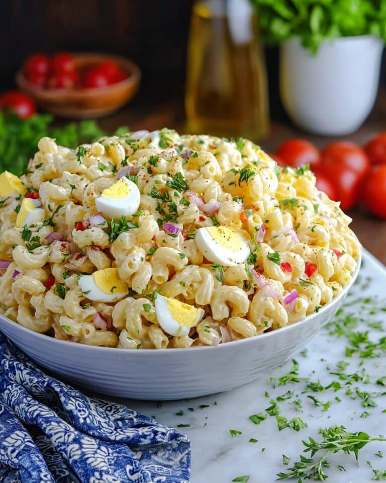 Delicious Deviled Egg Pasta Salad Recipe