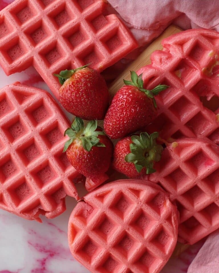Strawberry Waffles Recipe