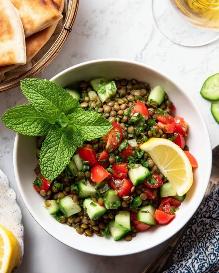 Lebanese Lentil Salad Recipe
