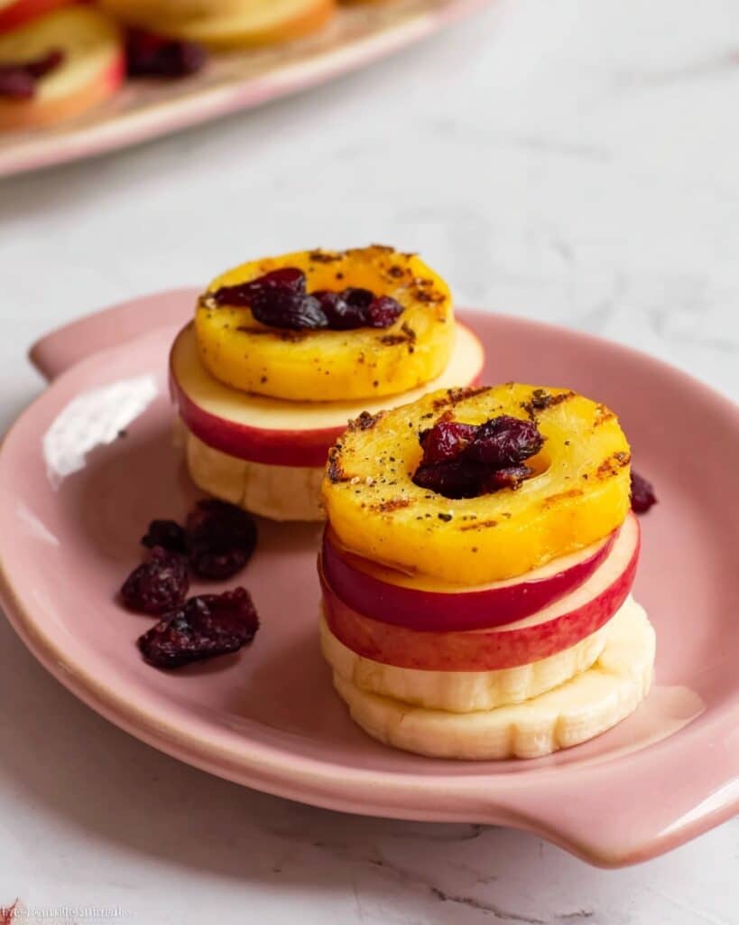 Delicata Squash and Apple Stacks Recipe