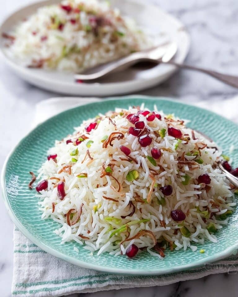 Rice with Pistachios & Barberries Recipe