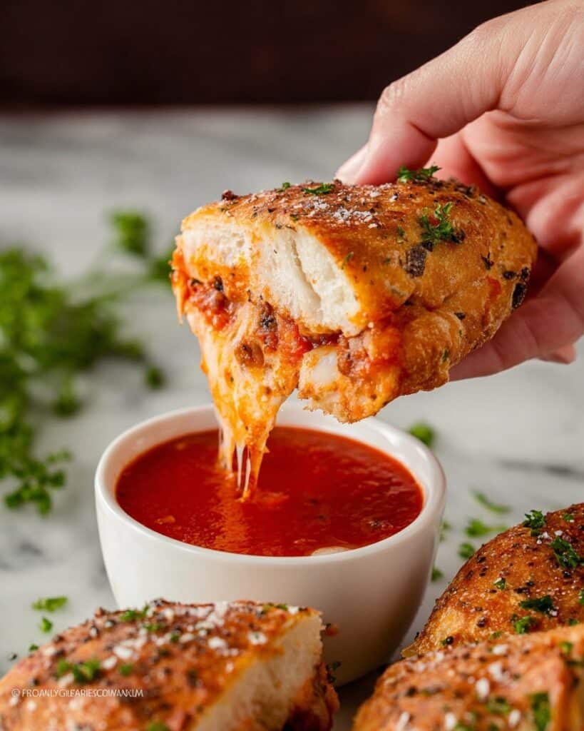 Pepperoni Stromboli with Pizza Dough Recipe