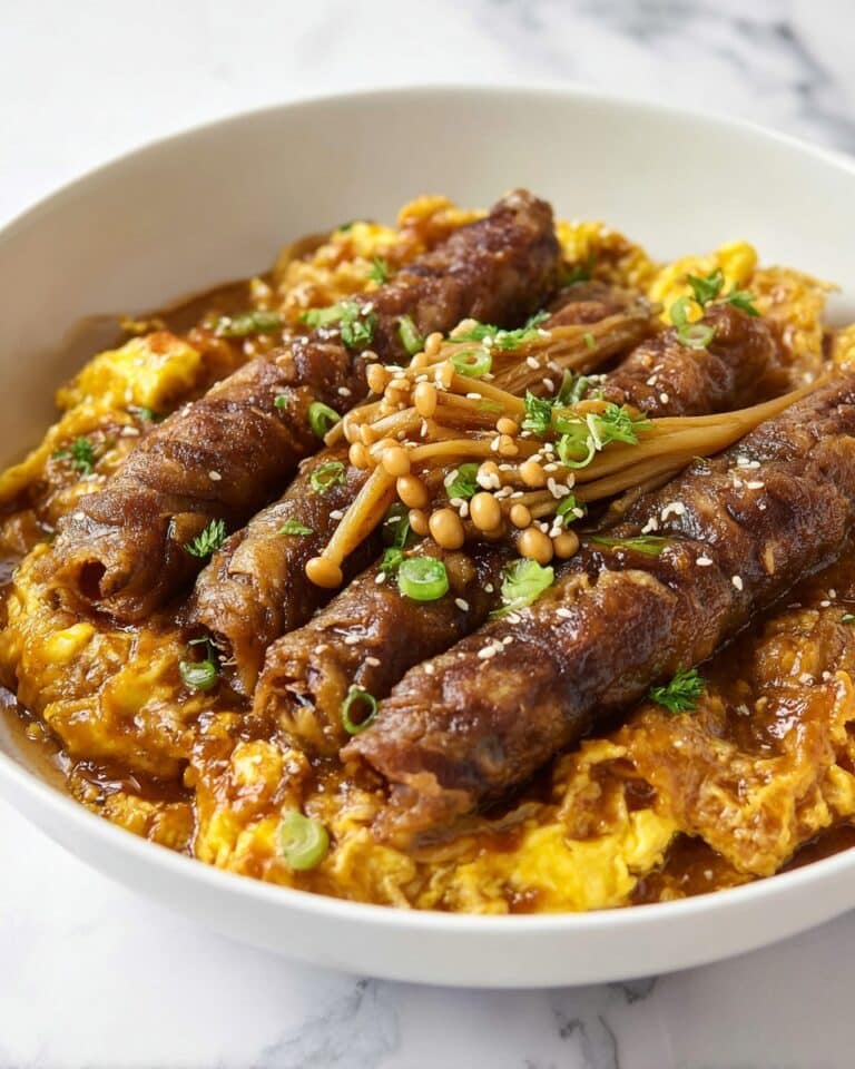 Enoki Beef Rolls Recipe