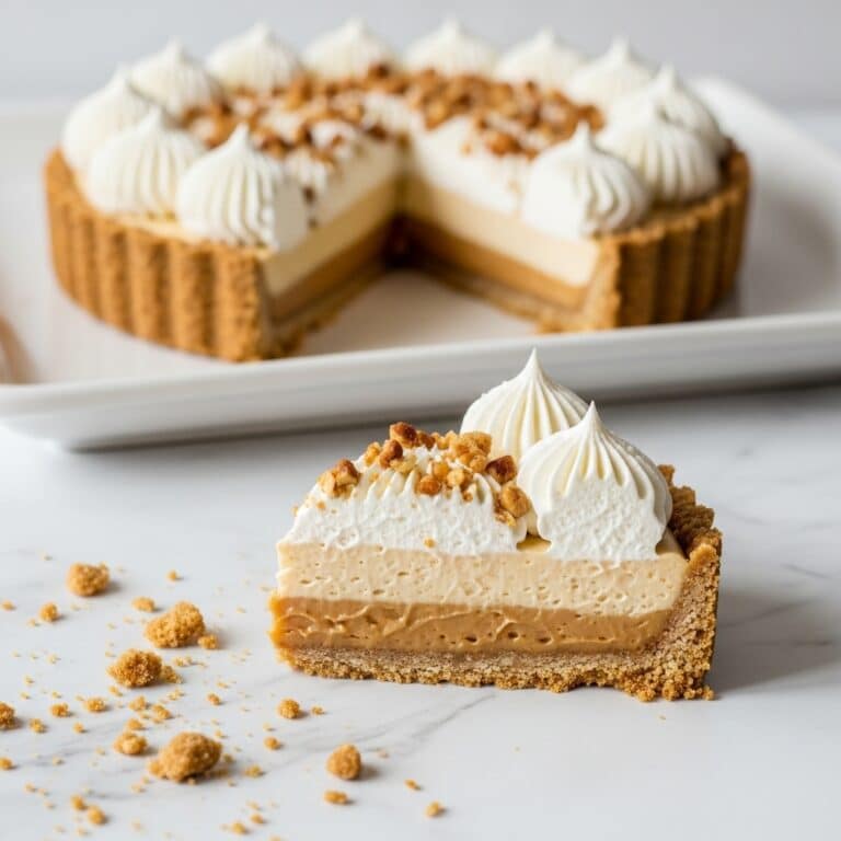 Butterscotch Pretzel Tart Recipe
