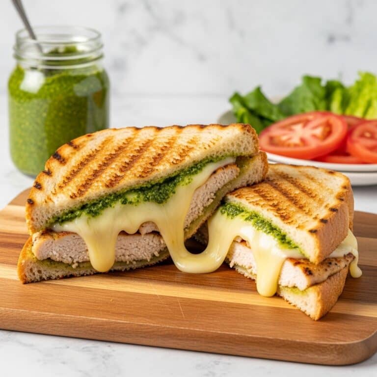 Easy Turkey Basil Pesto Panini Recipe
