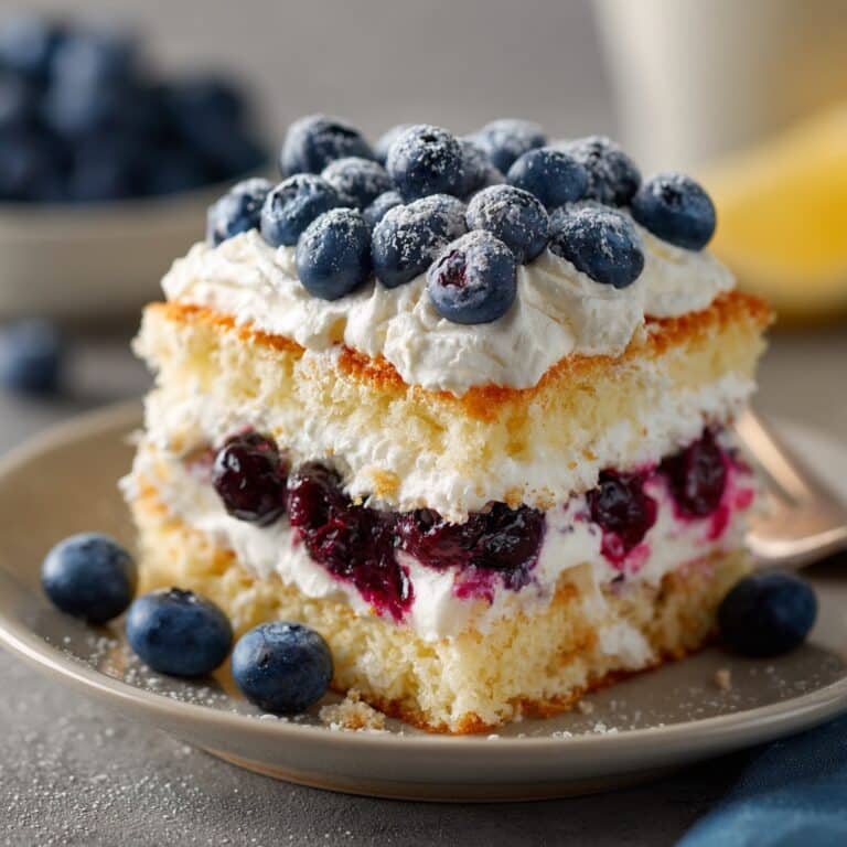 Lemon Blueberry No-Bake Lasagna Recipe