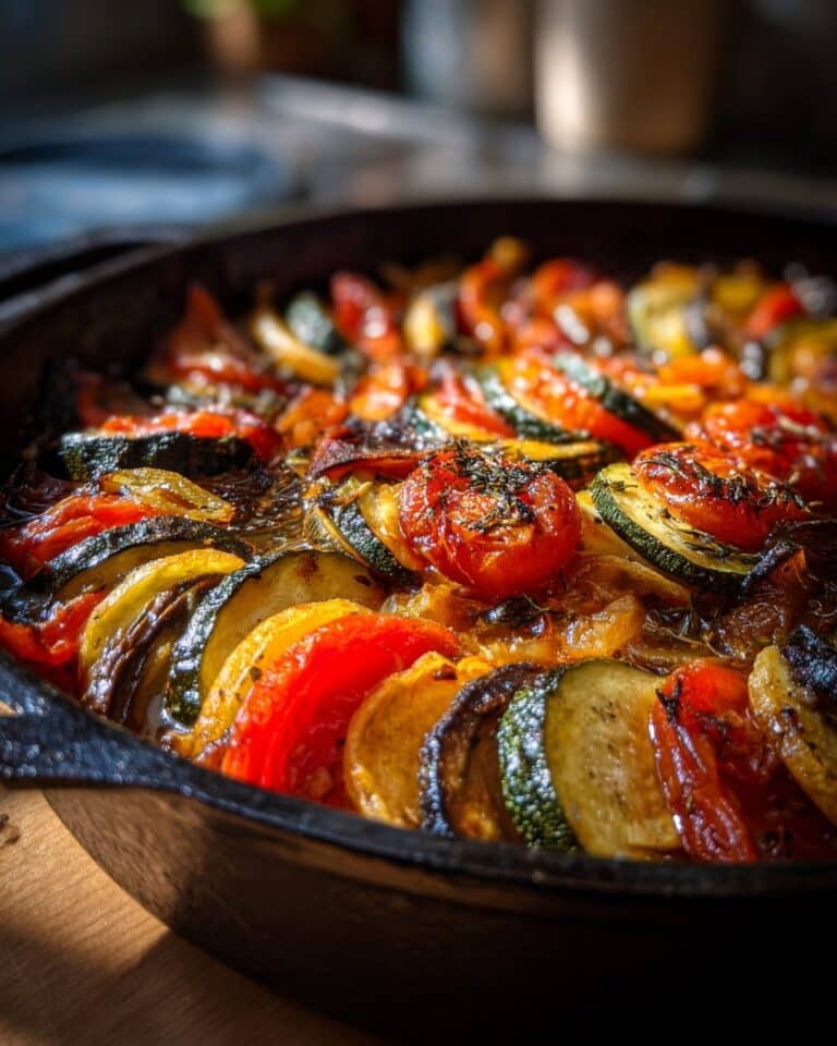 Baked Courgette and Tomato Gratin Recipe