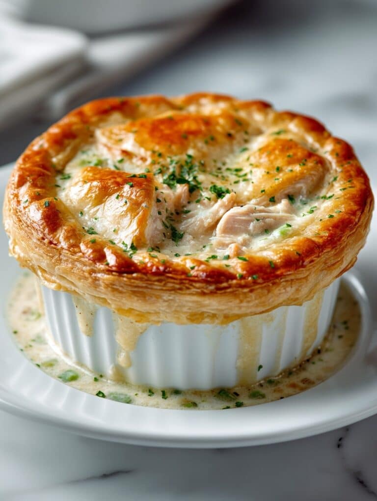 Creamy Chicken and Leek Pie Recipe