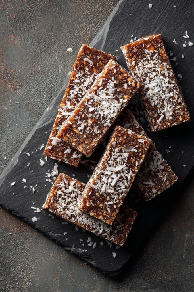 Dark Chocolate Cherry Coconut Oat Bars Recipe