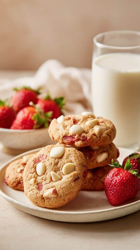 Strawberry Cheesecake Cookies Recipe
