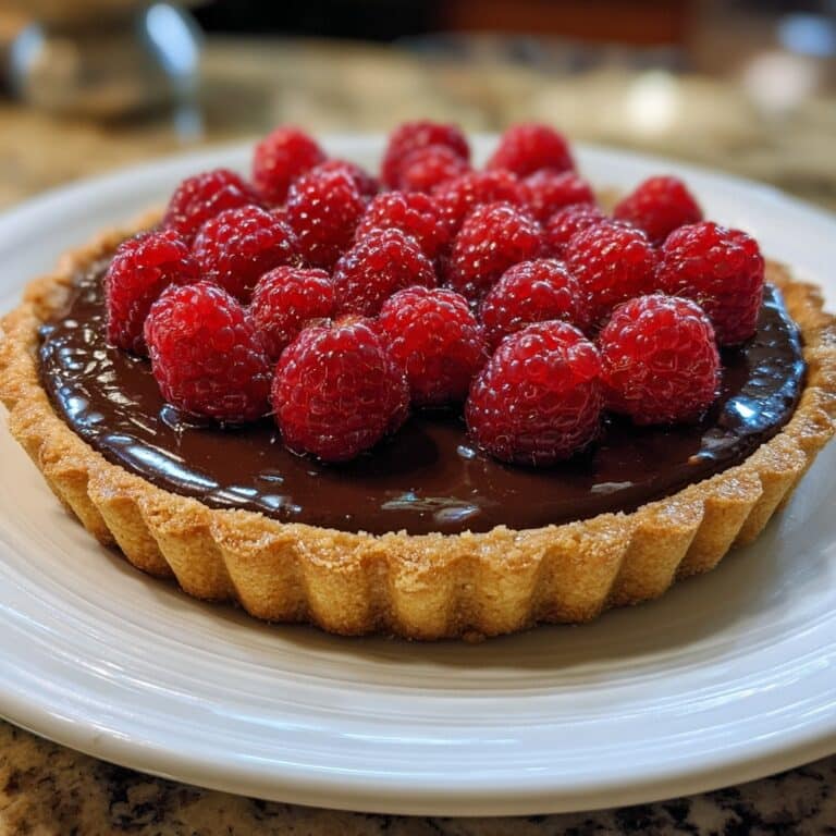 Chocolate Raspberry Tart Recipe