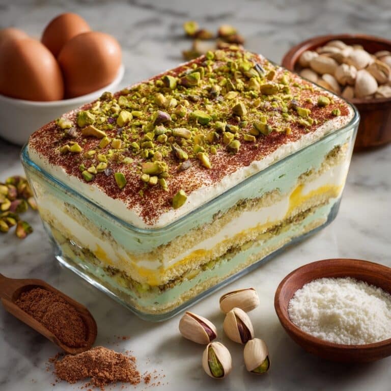 Pistachio Tiramisu Recipe