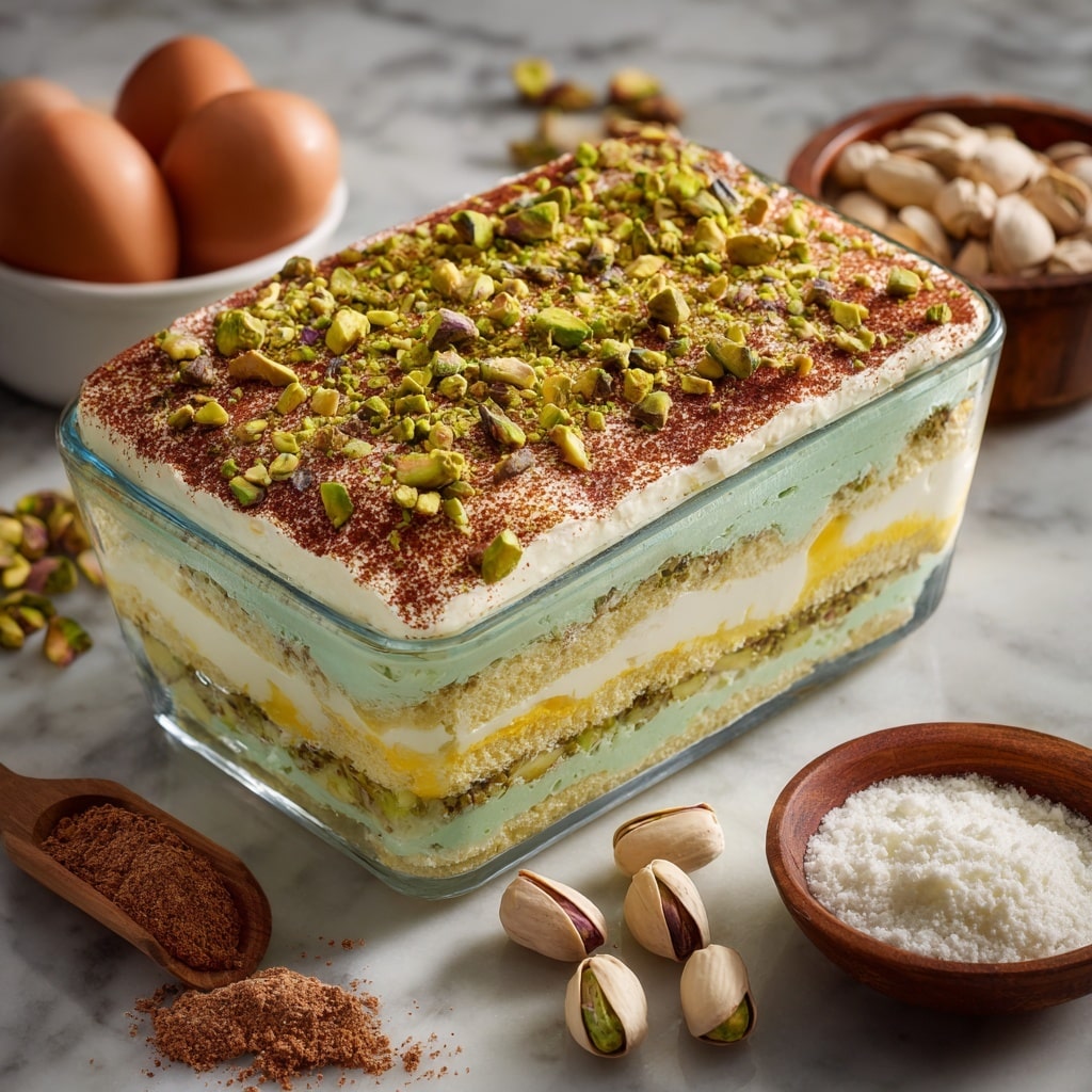 Pistachio Tiramisu Recipe