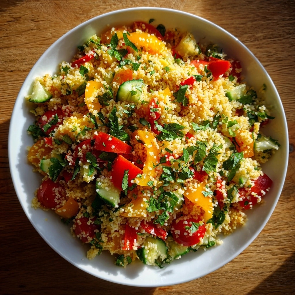 5-Day Couscous: A Flavorful Make-Ahead Vegetable Delight Recipe