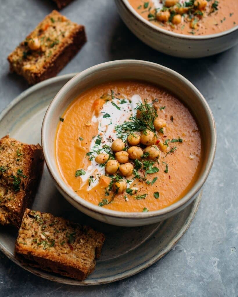 Moroccan Chickpea Soup Recipe
