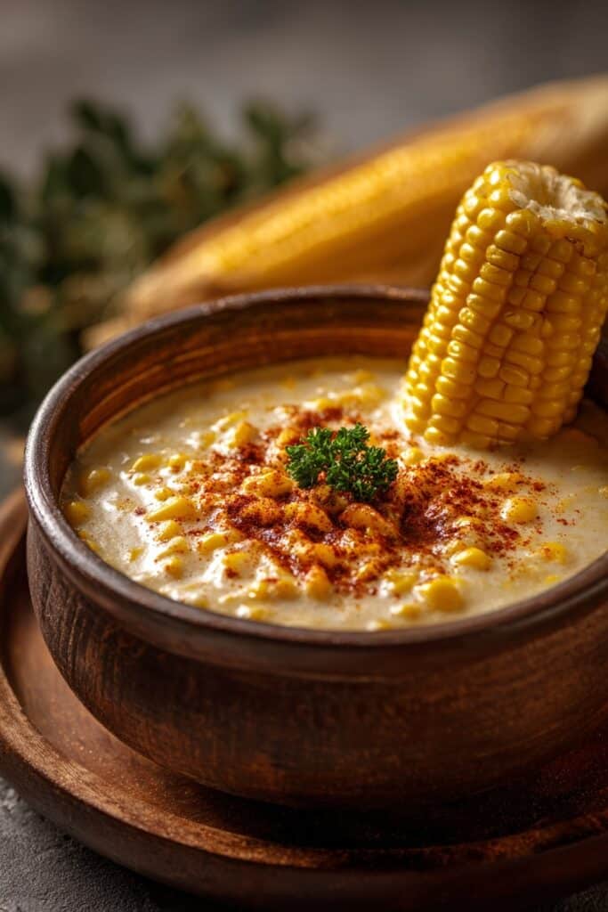 Vegan Sweet Corn & Miso Chowder Recipe