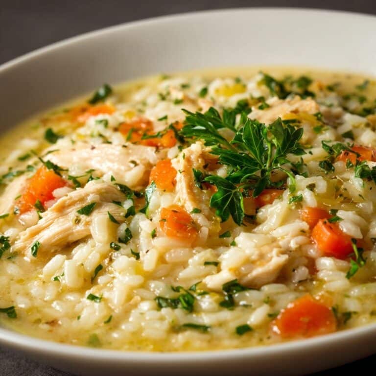 Garlic Parmesan Chicken Soup Recipe
