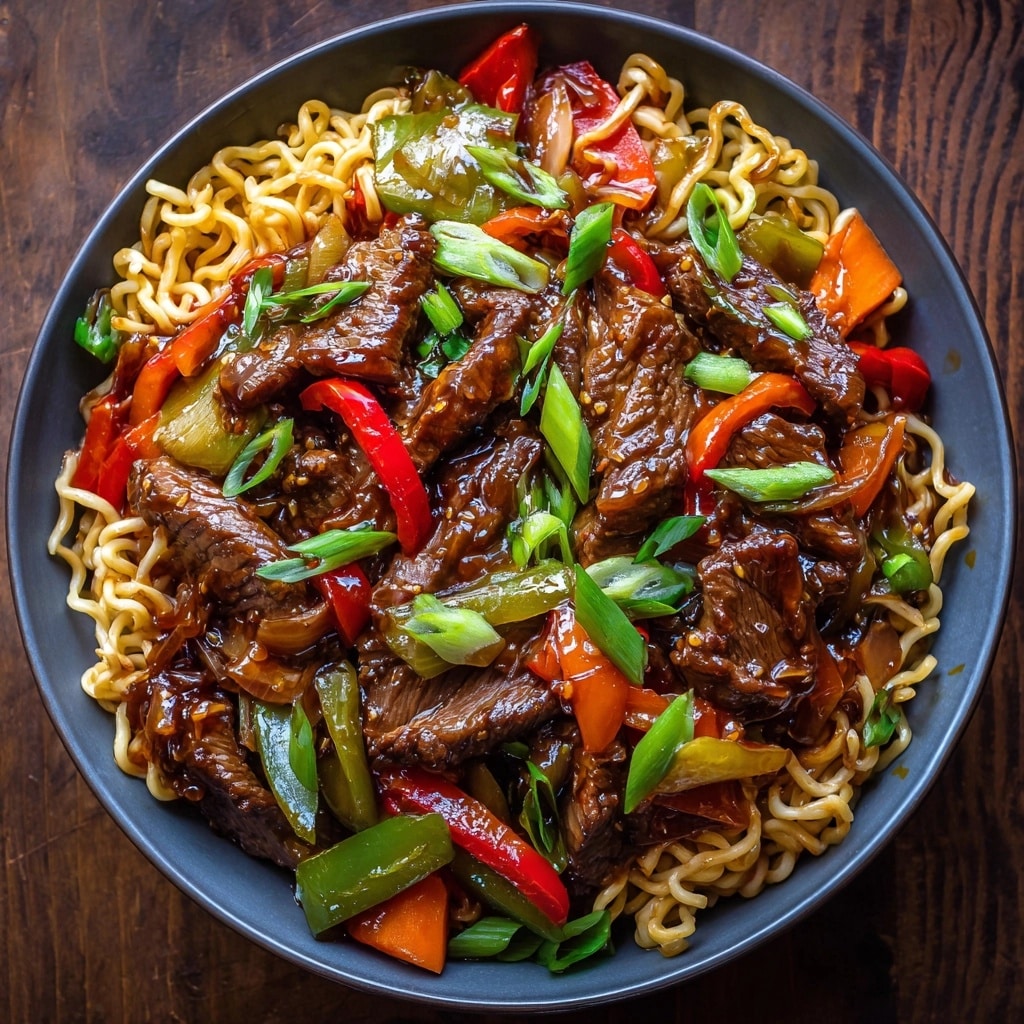 Healthy Beef Chow Mein Recipe - Recipe Image